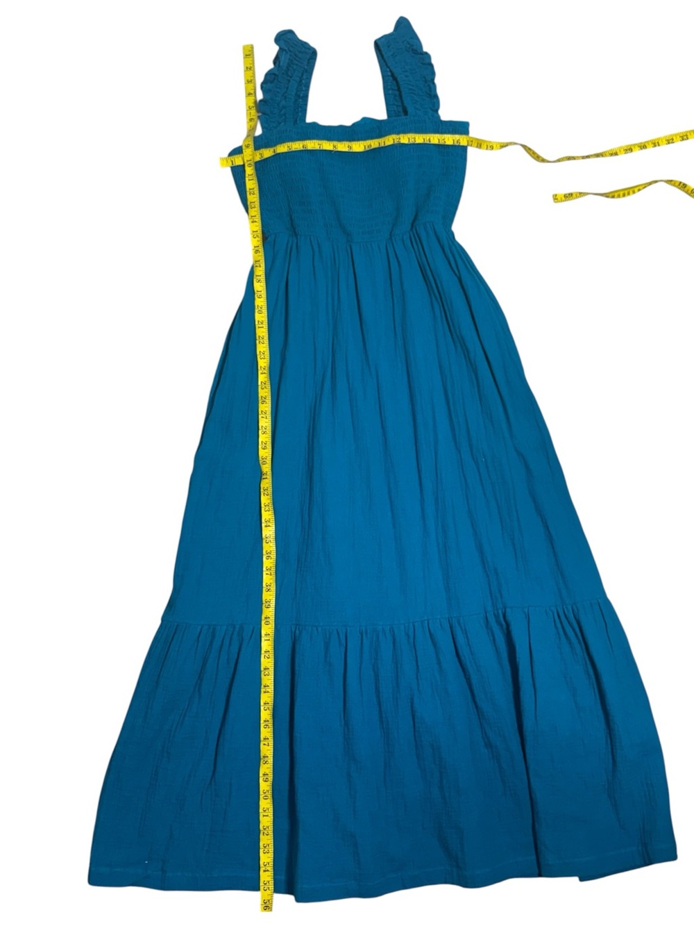 Soma Invisible Support Tiered Maxi Bra Dress Deep Poseidon Blue Size L NWT - Picture 5 of 7